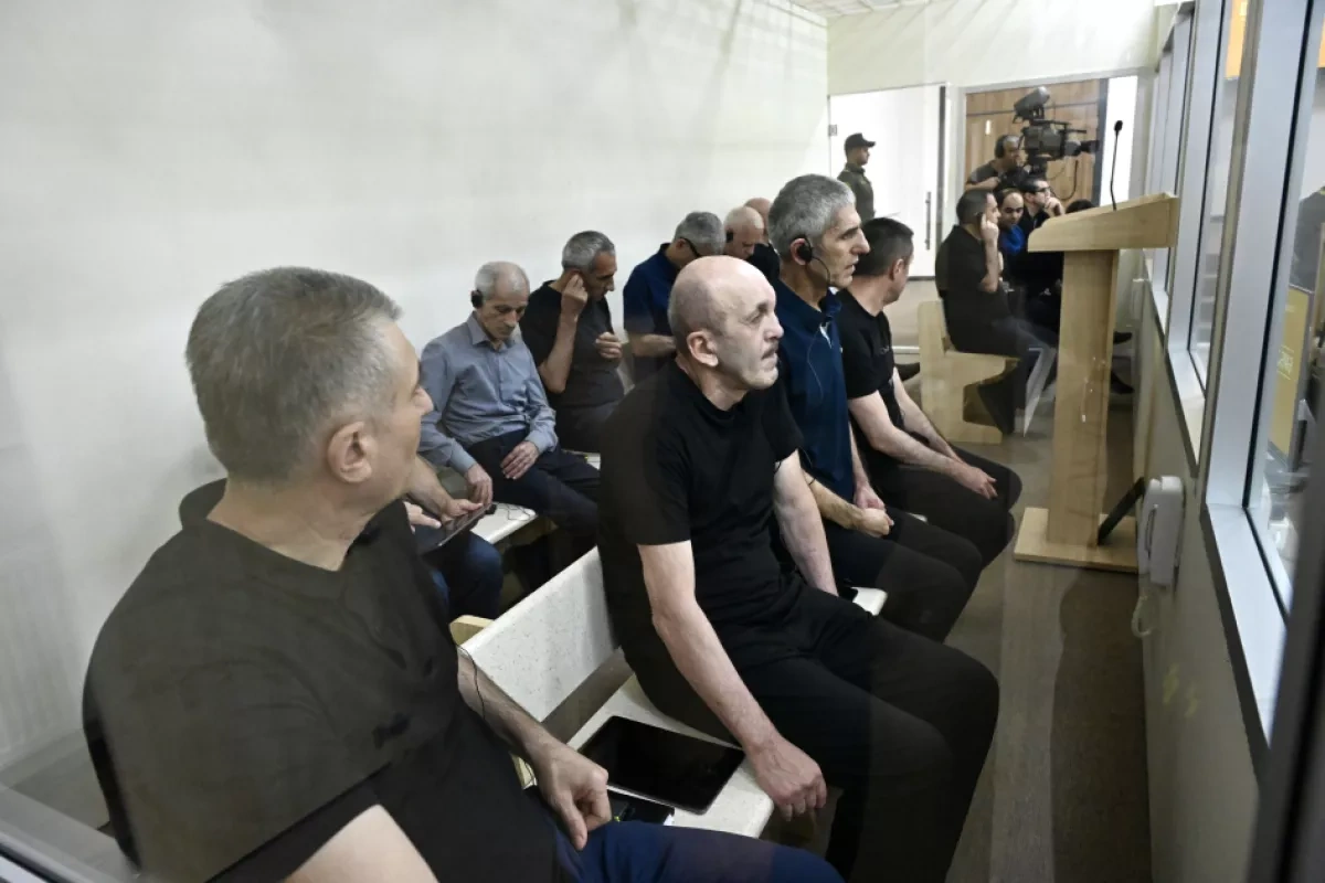 Former separatist leader Ghukasyan pleads not guilty at Baku appeals hearing PHOTO