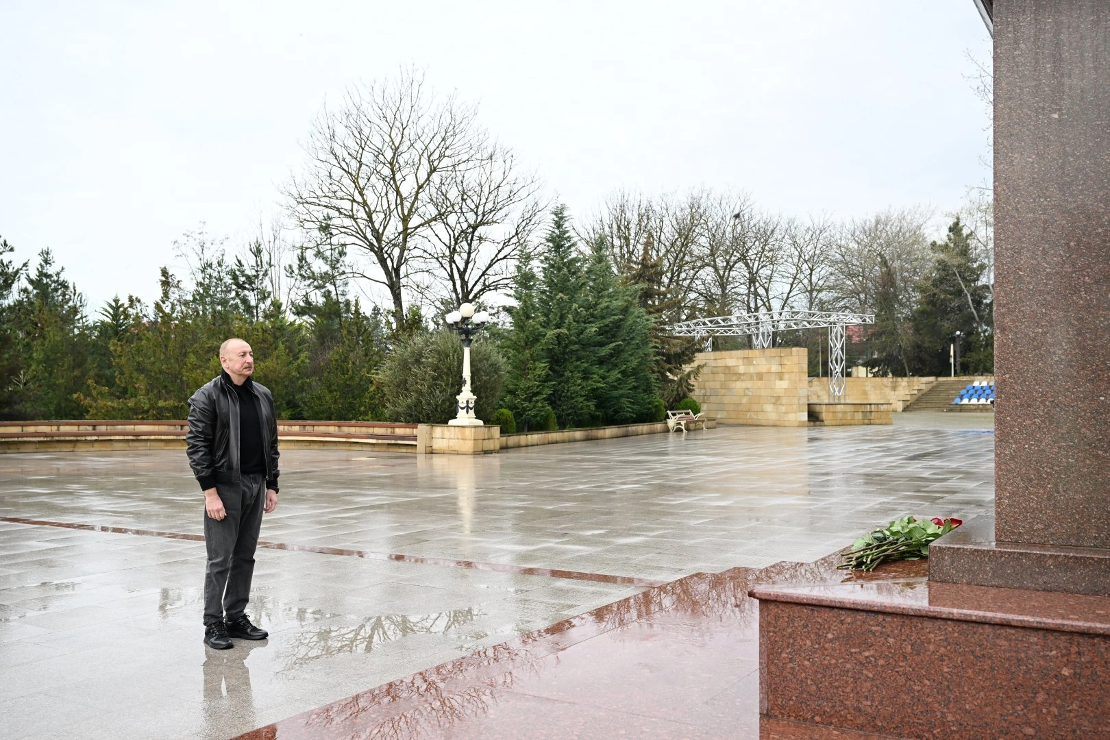 President Ilham Aliyev visits Shamakhi district (PHOTO)