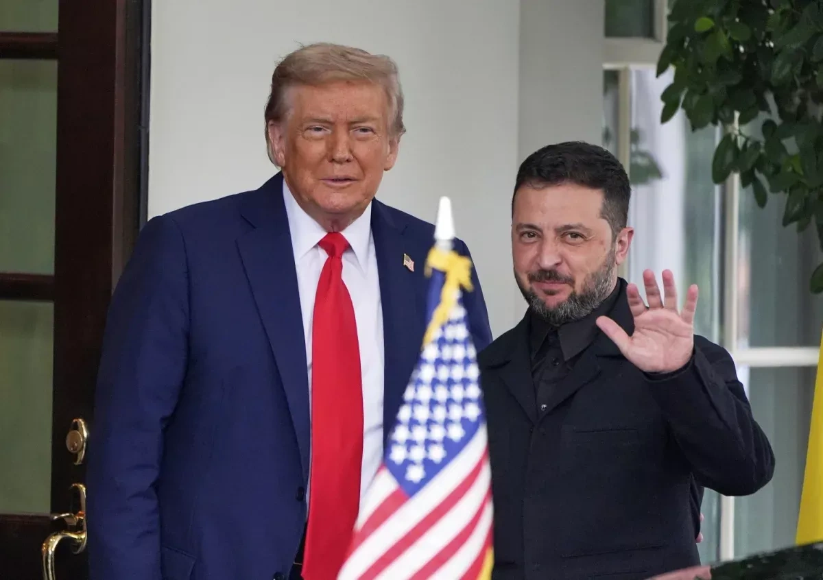 Trump calls Zelenskyy "courageous" as NATO seeks more support for Kyiv