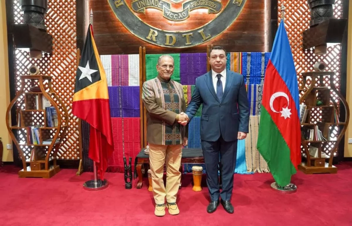 Azerbaijan’s ambassador presents credentials to Timor-Leste president PHOTO