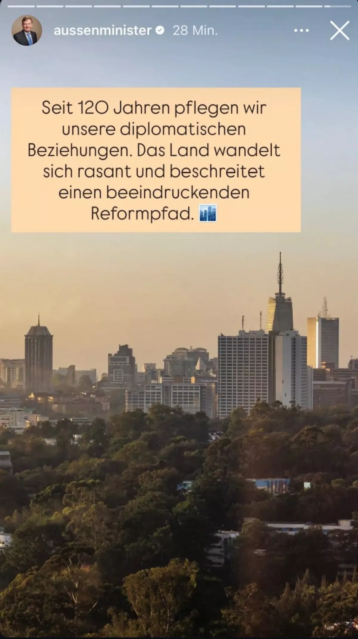 German foreign minister confuses African capitals in Instagram post Photo