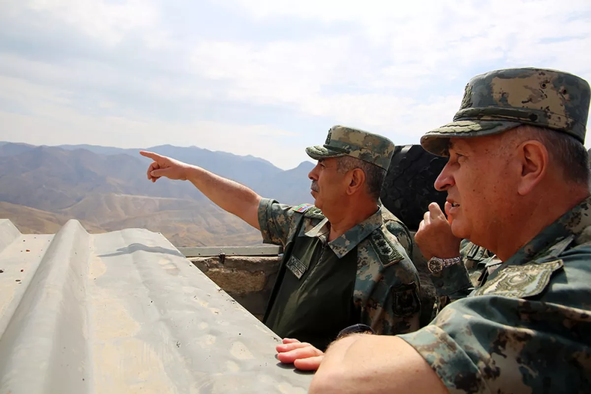 Azerbaijan’s defence leadership takes closer look at Separate Combined Arms Army VIDEO