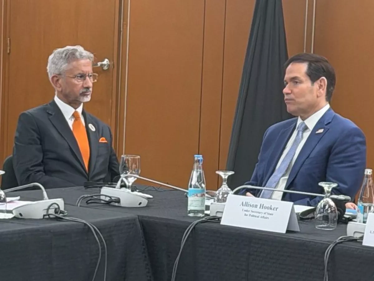 India, US turn focus to tariffs and trade during Jaishankar-Rubio talks