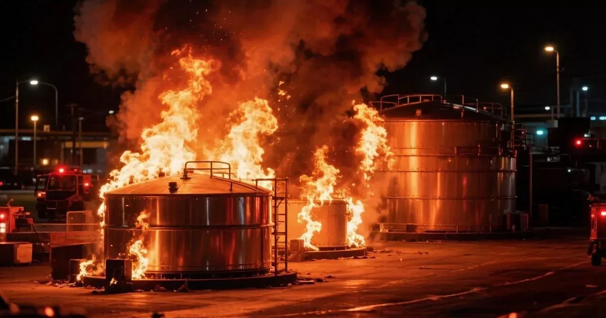 Drone crashes into crude oil tank at Libya’s Zawiya refinery