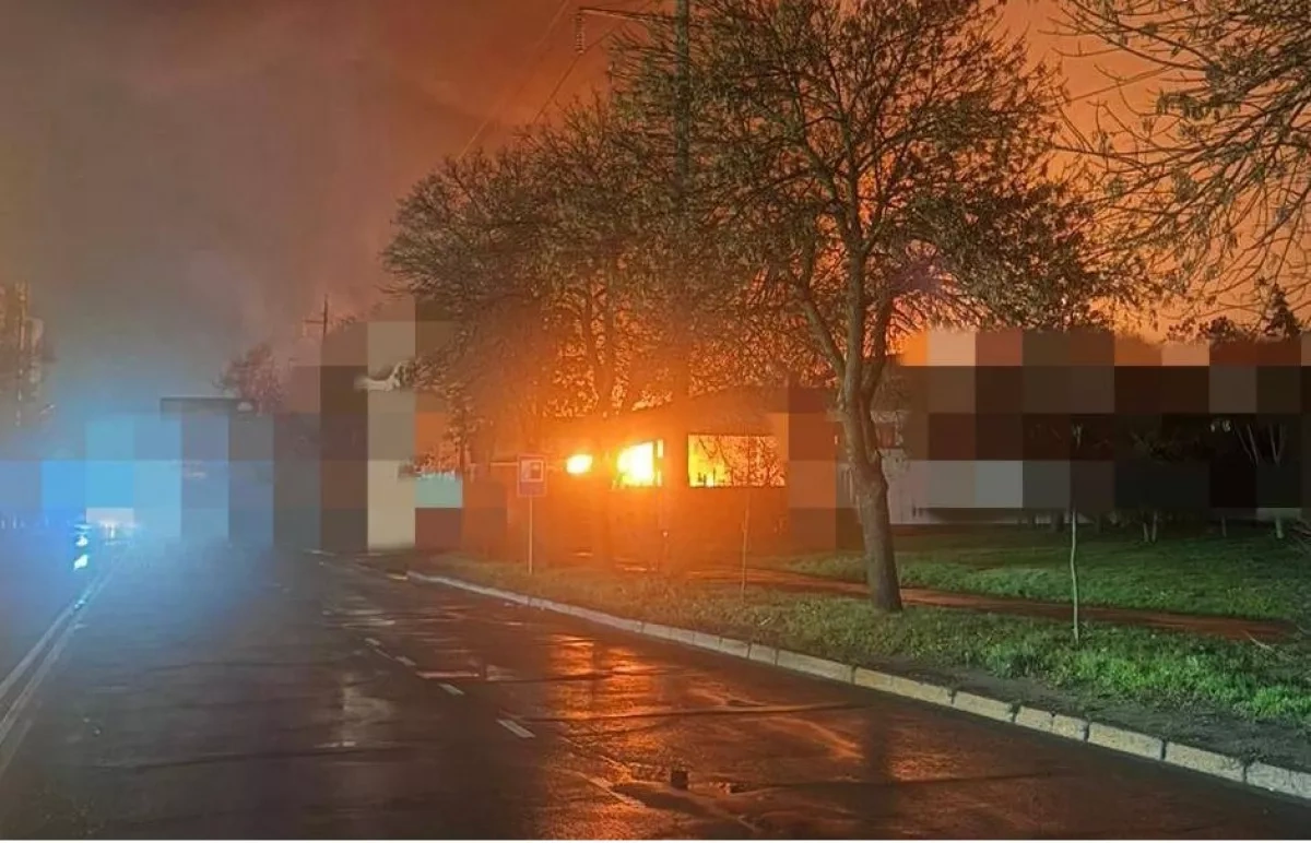 Russia hits Ukraine’s Odesa energy facility, fires erupt PHOTO