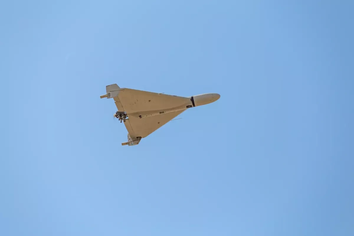 Ukraine’s air defences repel large-scale Russian drone assault PHOTO