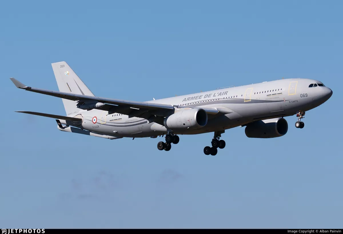 French air force refueling aircraft arrives in Estonia