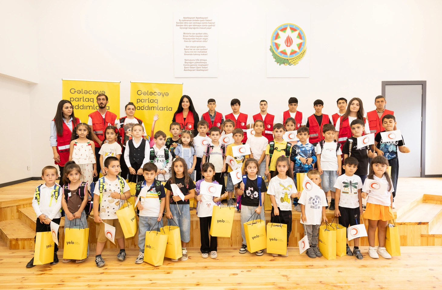 Yelo Bank shared the school excitement of first-graders in Jabrayil! (PHOTO)