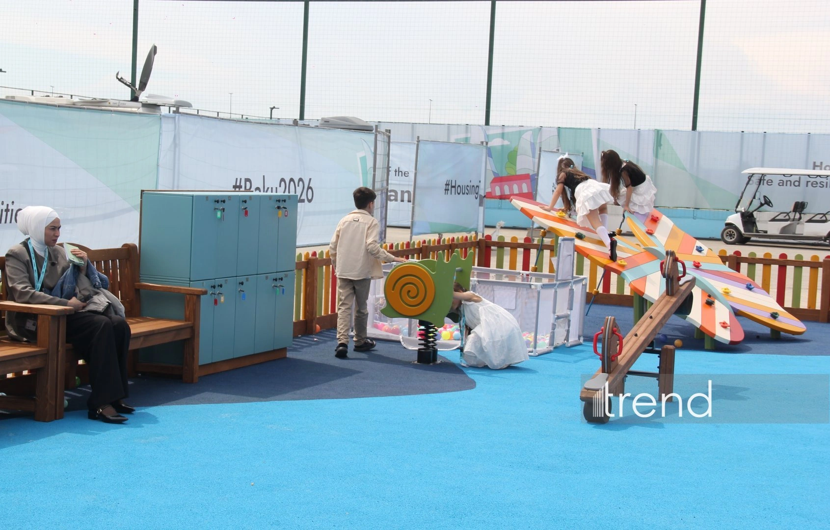 How children's areas at WUF13 in Baku turned into family recreation zones (PHOTO)