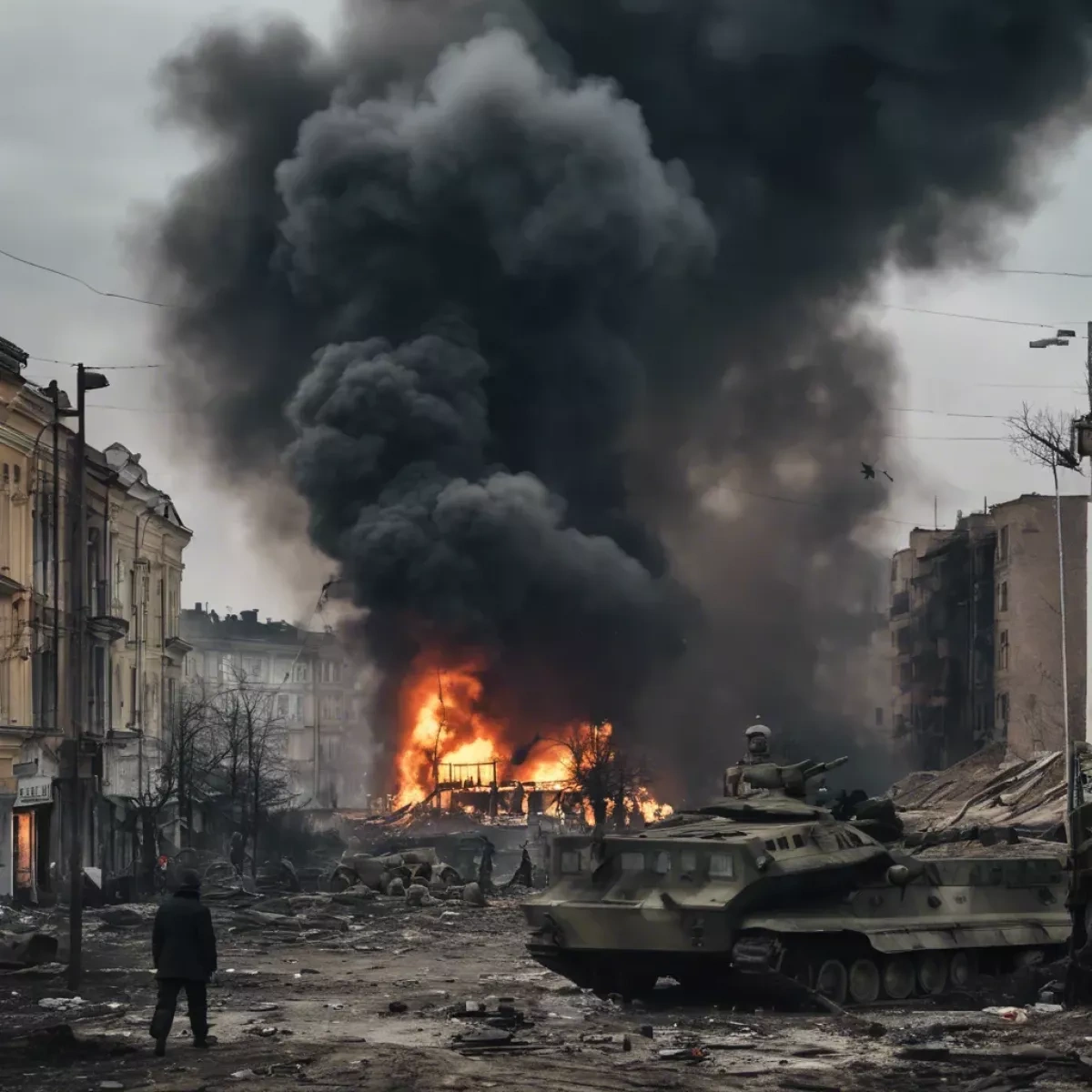 Russian military carries out massive 728-strike barrage on Zaporizhzhia
