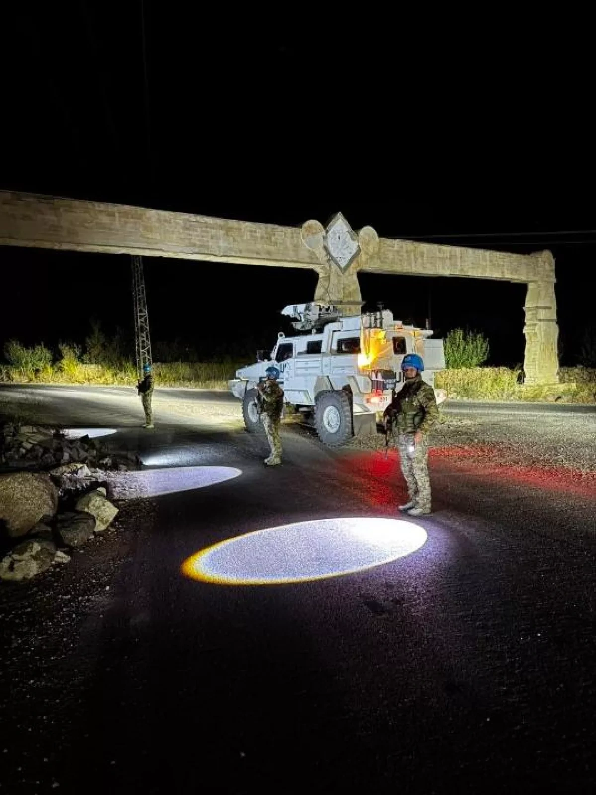 Kazakh peacekeepers conduct over 400 operations on Golan Heights PHOTO