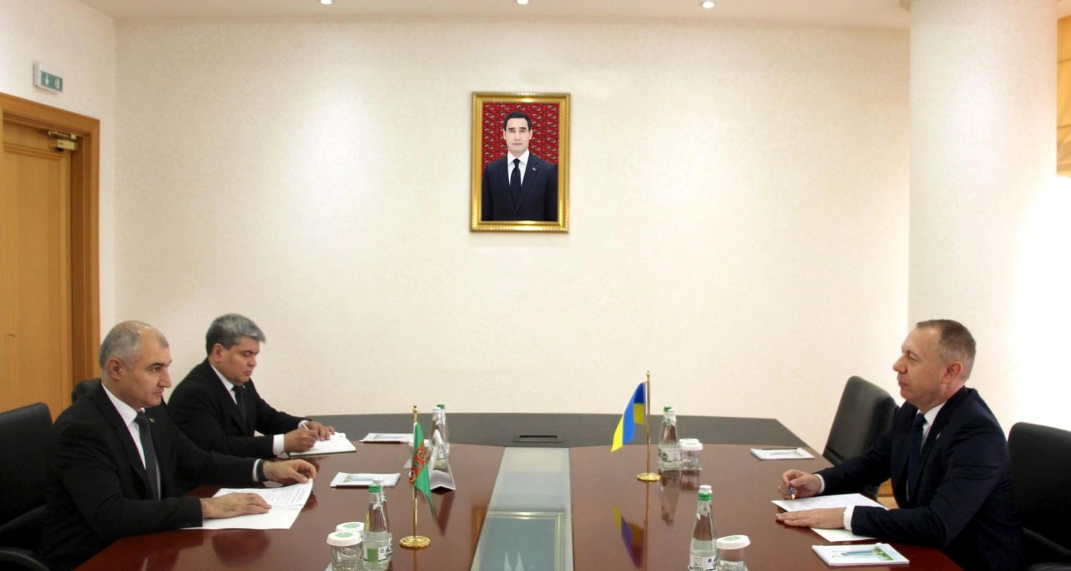 Turkmenistan, Ukraine discuss prospects for bilateral cooperation