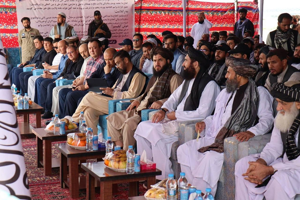Afghanistan opens key railway port on Hairatan–Mazar-i-Sharif line