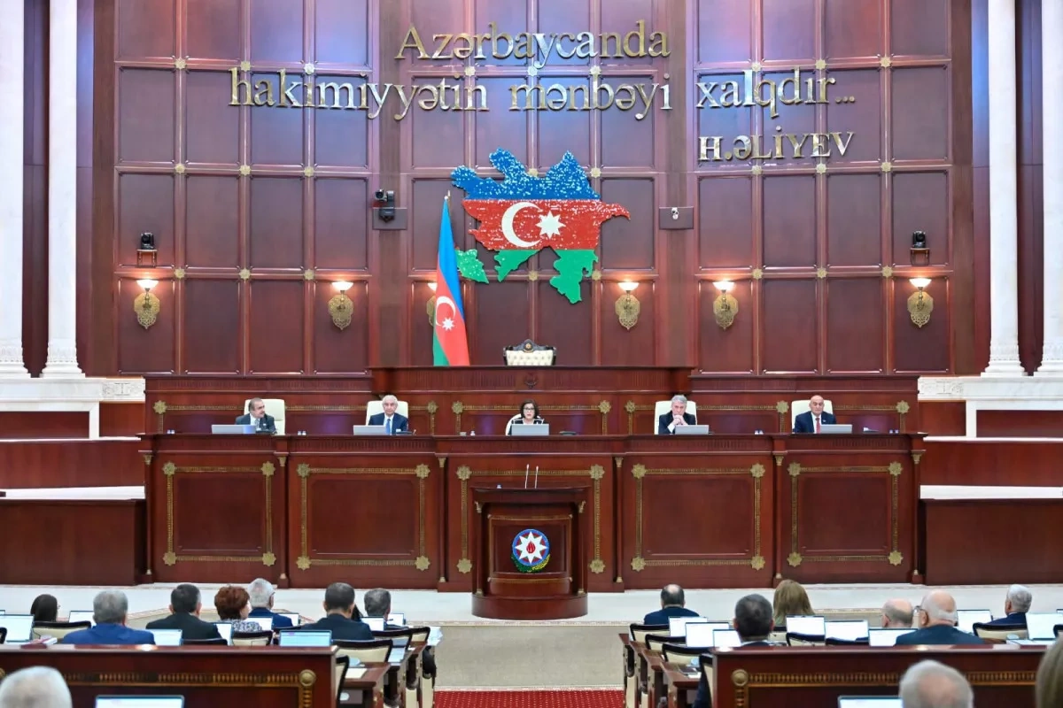 Azerbaijan's parliament congratulates President Aliyev on receiving "Gernika Award"