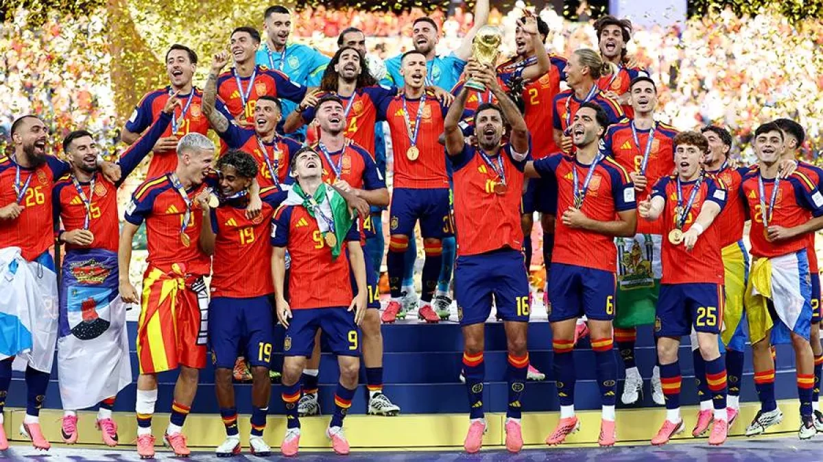 Spain climb to No. 1 in FIFA rankings after historic World Cup triumph