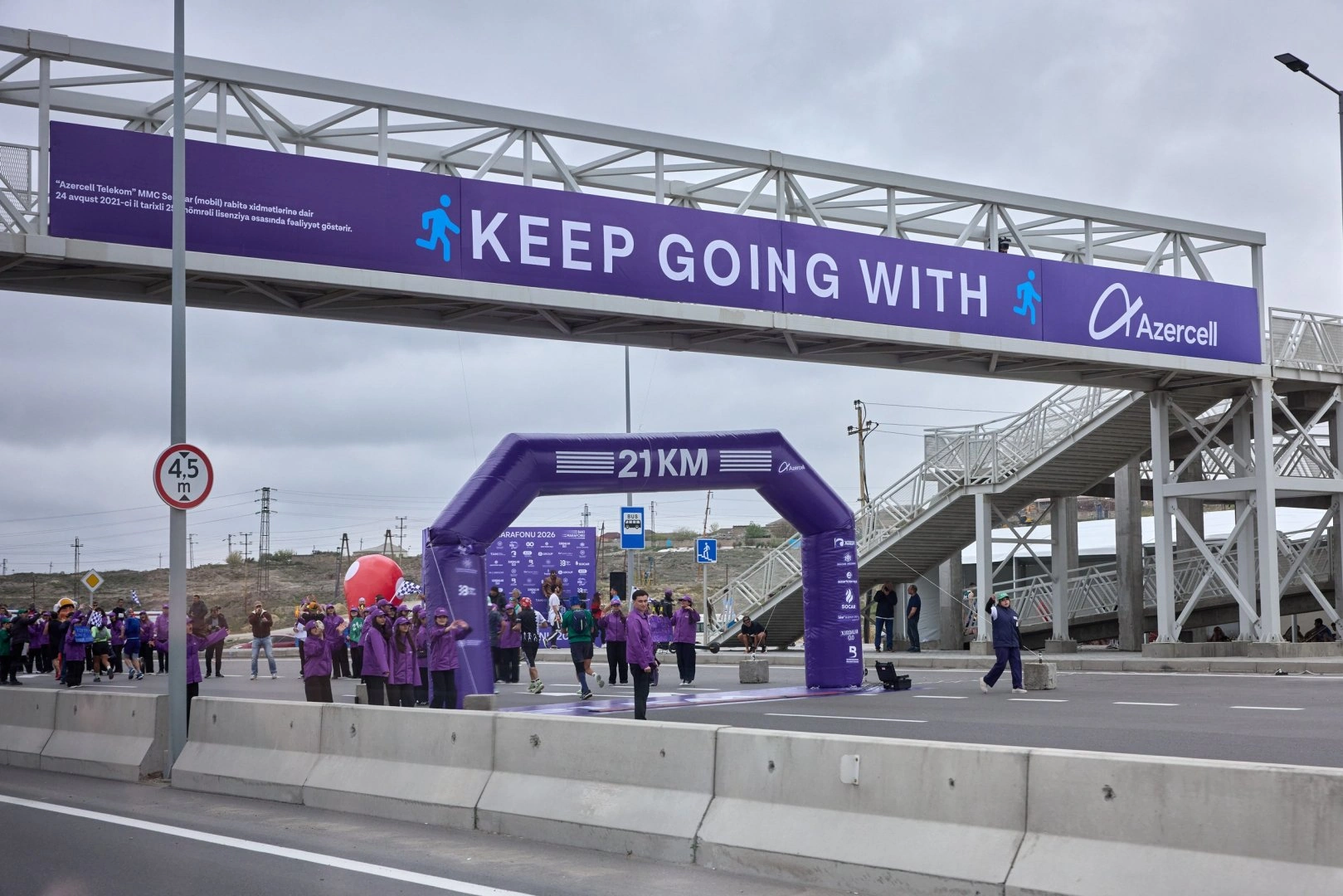Azercell supports the Baku Marathon 2026 (PHOTO)