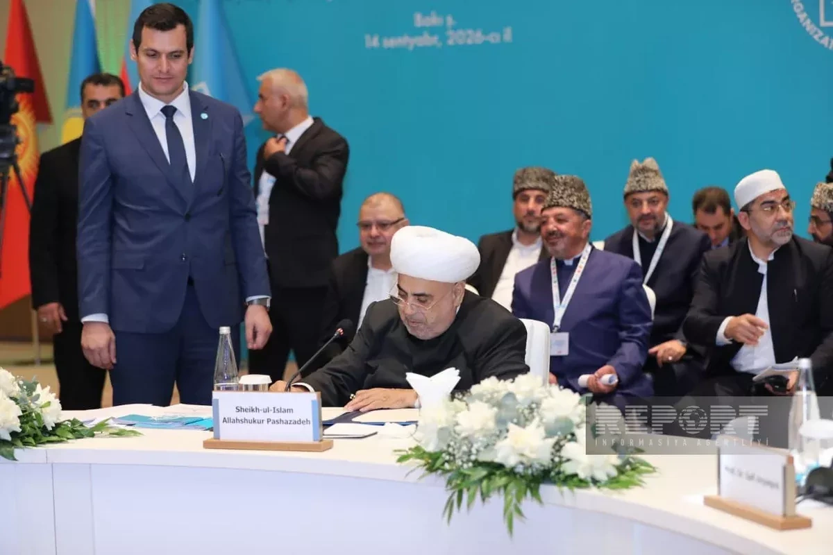 Baku hosts adoption of declaration by OTS Muslim religious leaders PHOTO / UPDATED