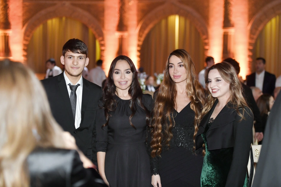 VP of Heydar Aliyev Foundation Leyla Aliyeva and Head of Baku Media Center Arzu Aliyeva attend Gala Ceremony regarding year's sports results