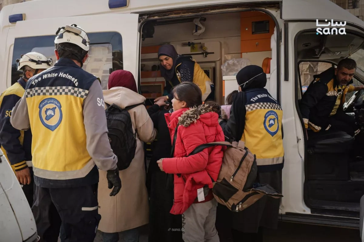 Deadly shelling forces mass evacuation in northern Aleppo PHOTO