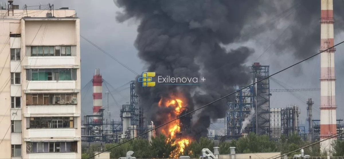 Ukrainian drone attack targets Moscow oil refinery PHOTO/VIDEO