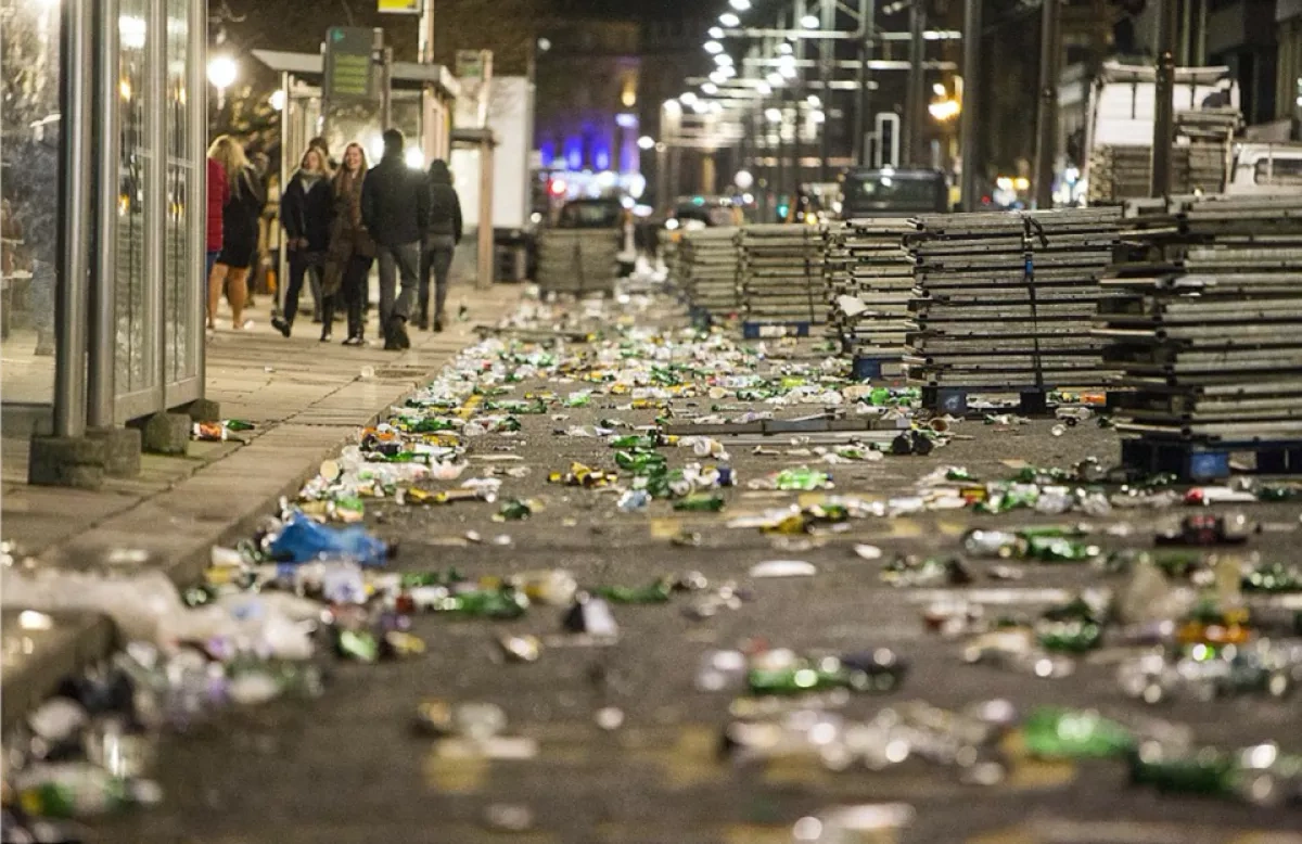Baku greets New Year morning clean and orderly