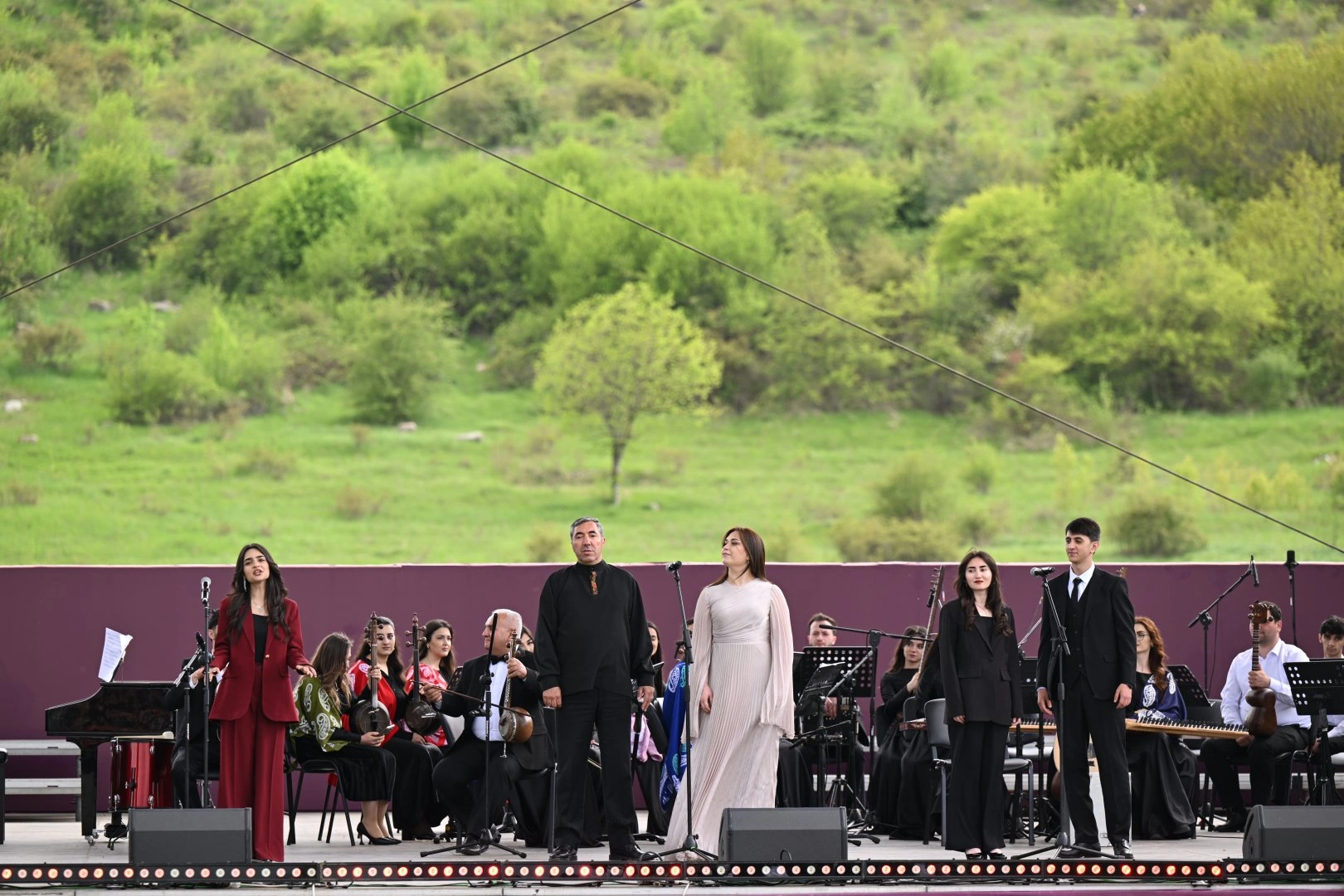Shusha hosts concert of Garabagh University students as part of International Kharibulbul Festival (PHOTO)