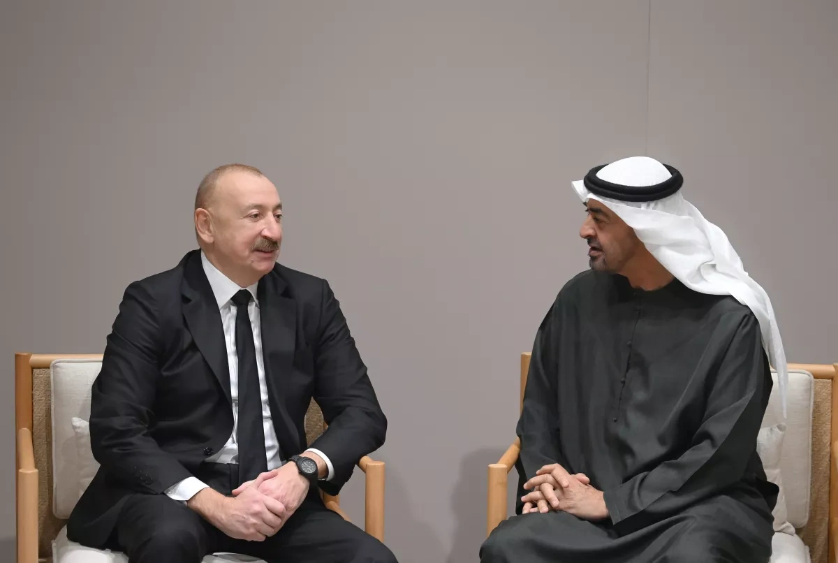 Azerbaijani, UAE presidents launch global sports event in Abu Dhabi PHOTO