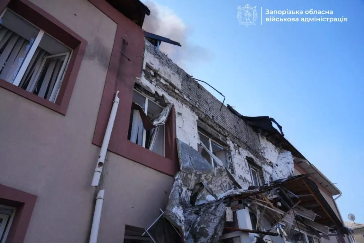Russian strike injures teen, damages homes, industry in Ukraine's Zaporizhzhia PHOTO/VIDEO