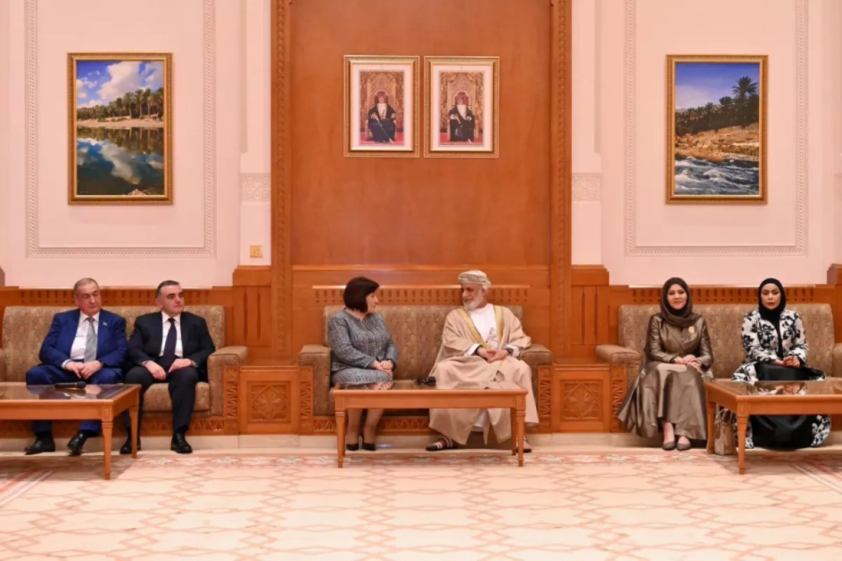 Azerbaijan's Speaker, Omani Council chairman review bilateral cooperation PHOTO