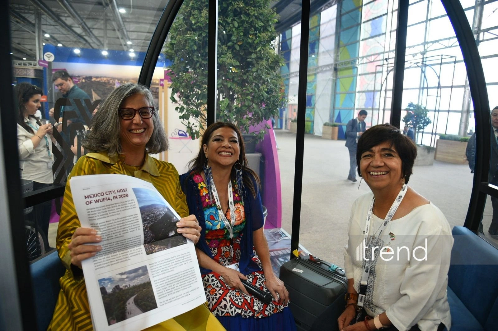 Mexico City pavilion opens at WUF13 in Baku (PHOTO)