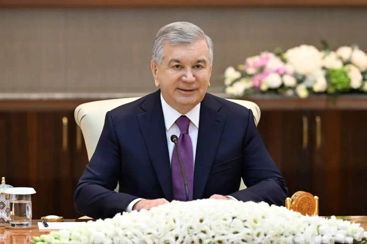 Uzbekistan’s president eyes expanding economic ties with China, UK PHOTO