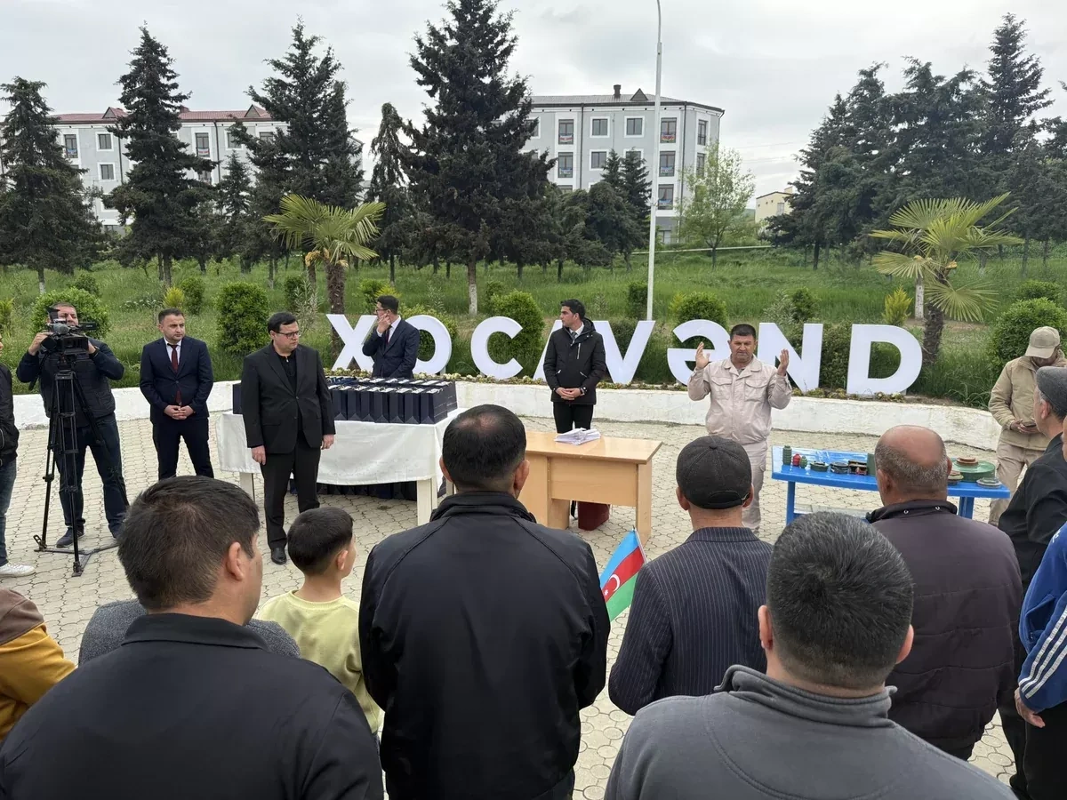 Azerbaijan’s Khojavand welcomes returning families with new homes PHOTO