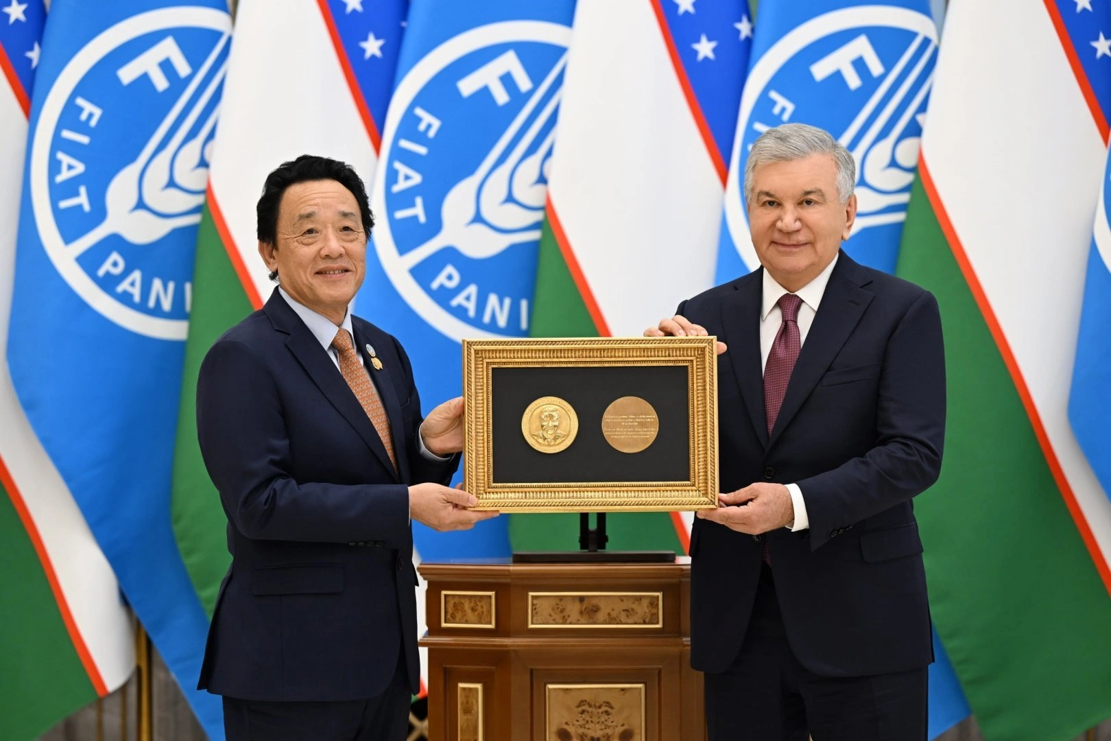 Shavkat Mirziyoyev, FAO chief advance agricultural cooperation