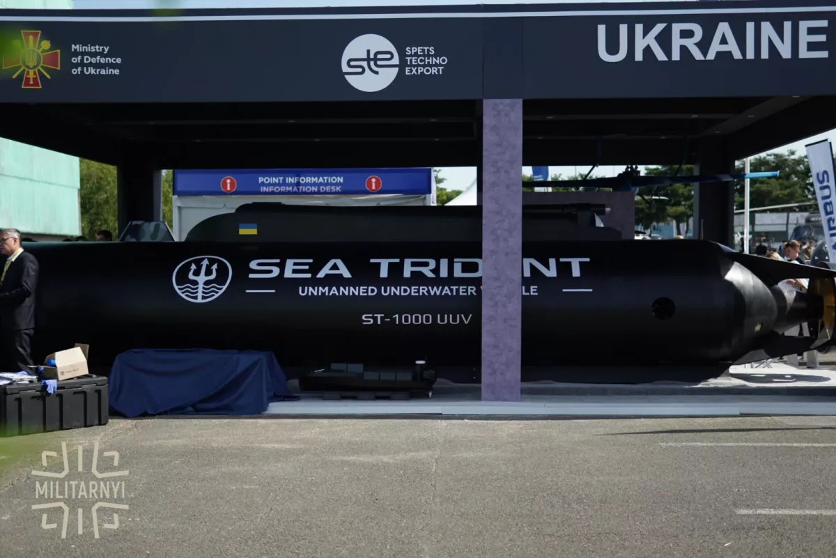 Ukraine unveils heavy underwater combat drone PHOTO