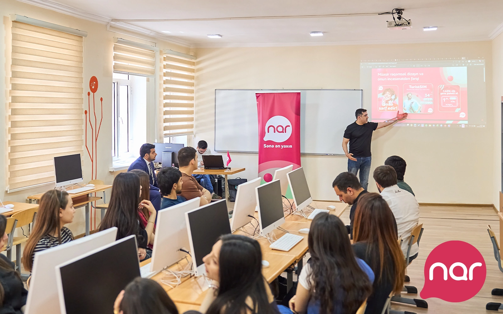 Nar organizes marketing and career training sessions for students in Ganja (PHOTO)