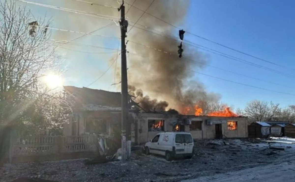 Russian drone attacks hit Kharkiv region, injure civilians Photo
