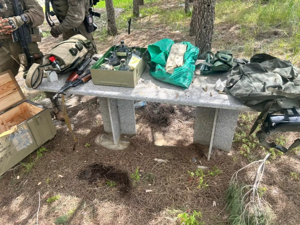 Israeli military says troops destroy rocket launcherinh southern Lebanon Photo