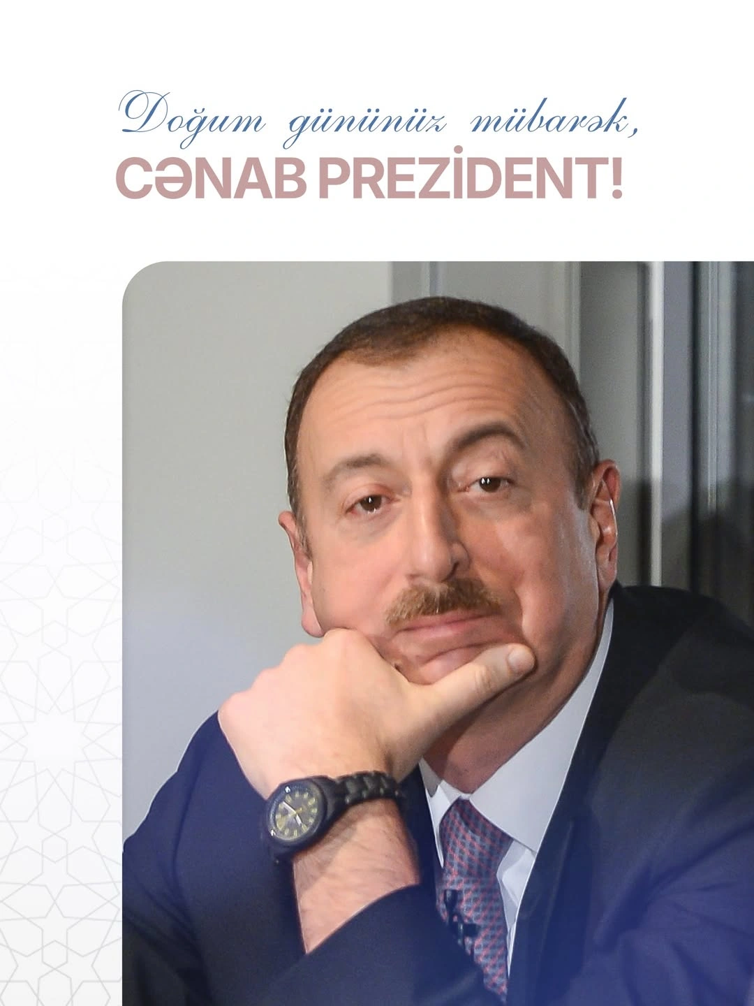 First VP Mehriban Aliyeva shares post on occasion of birthday of President Ilham Aliyev (PHOTO/VIDEO)