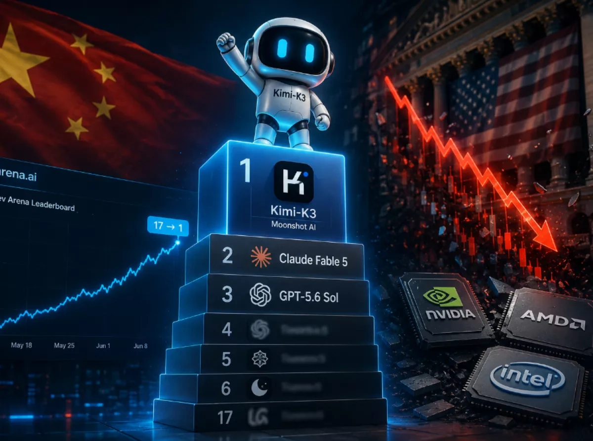 China's Kimi K3 challenges US dominance in AI sector