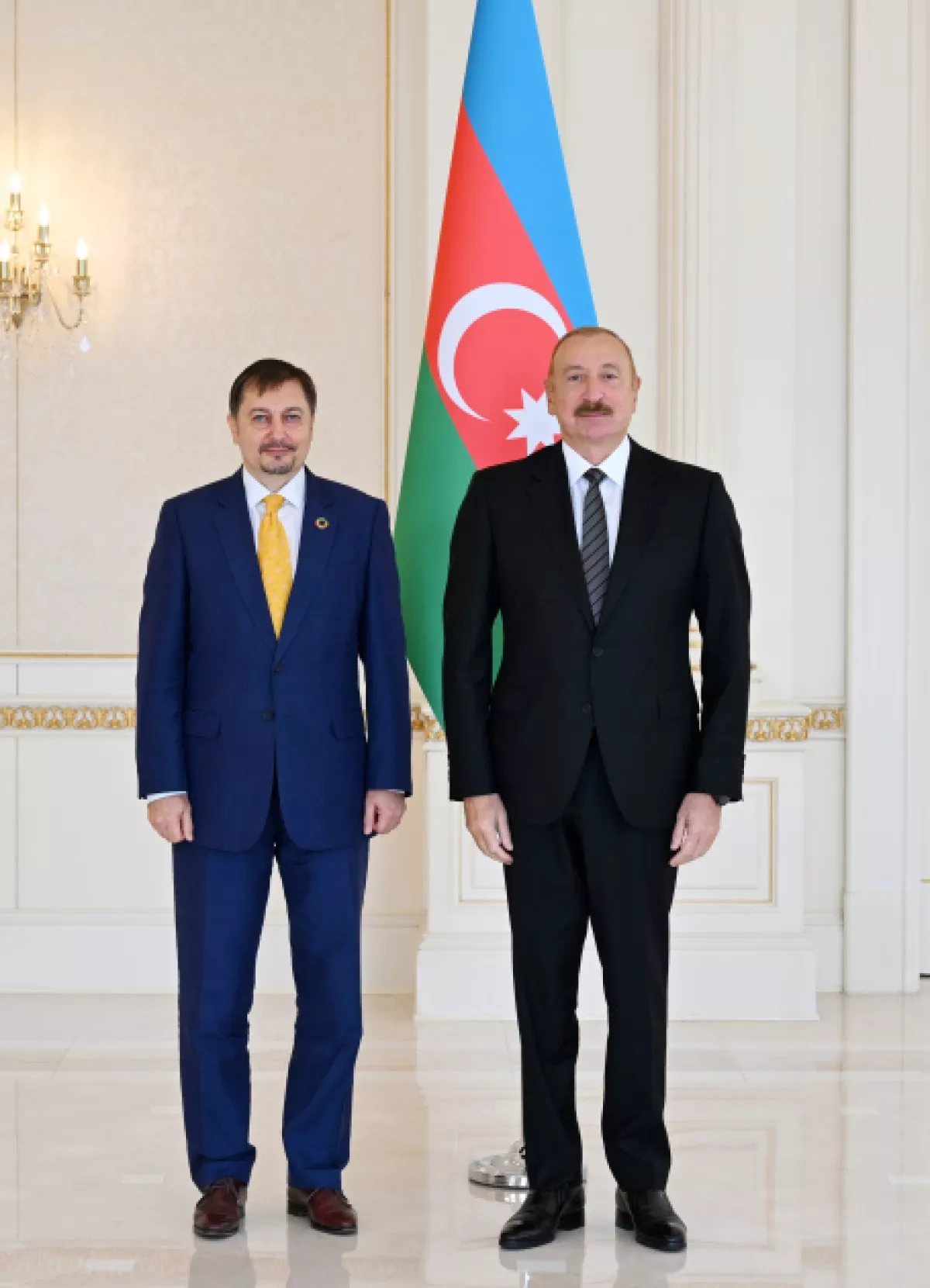 President Aliyev, new UN envoy address Azerbaijan’s post-war recovery priorities PHOTO