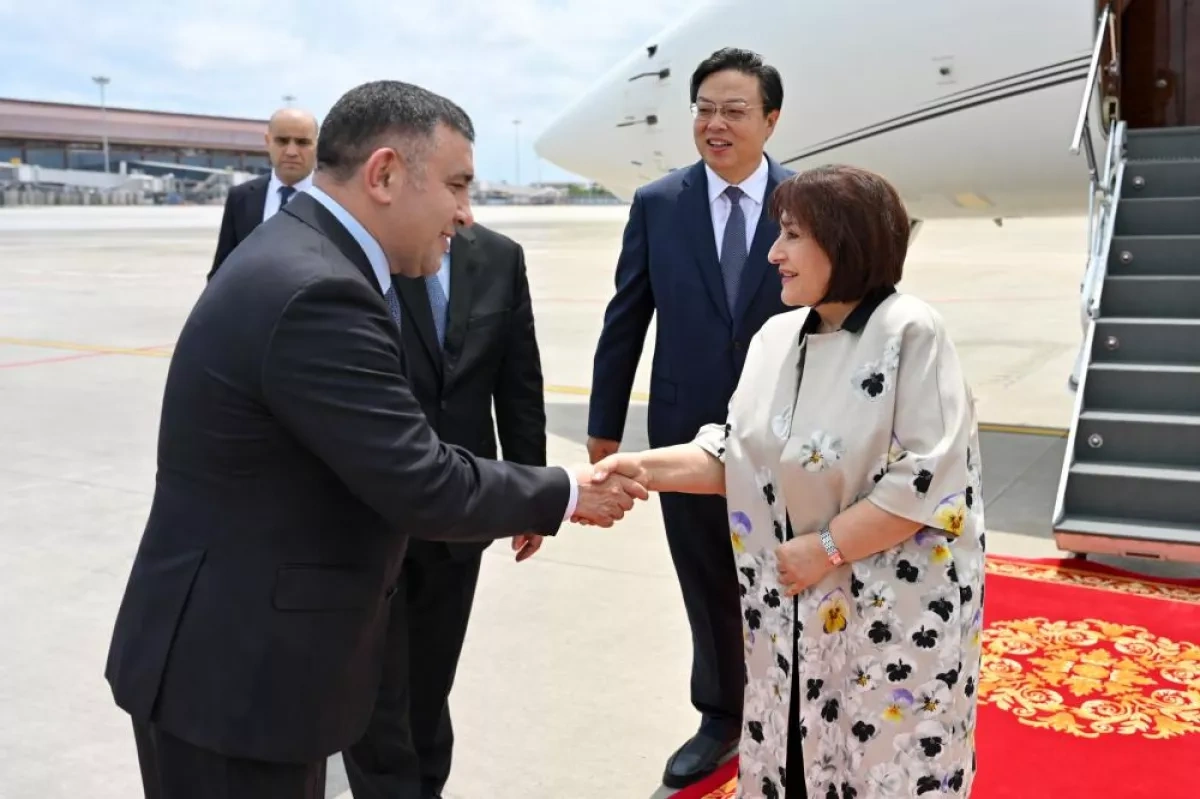 Speaker of Azerbaijan’s parliament arrives in China for Boao Forum PHOTO