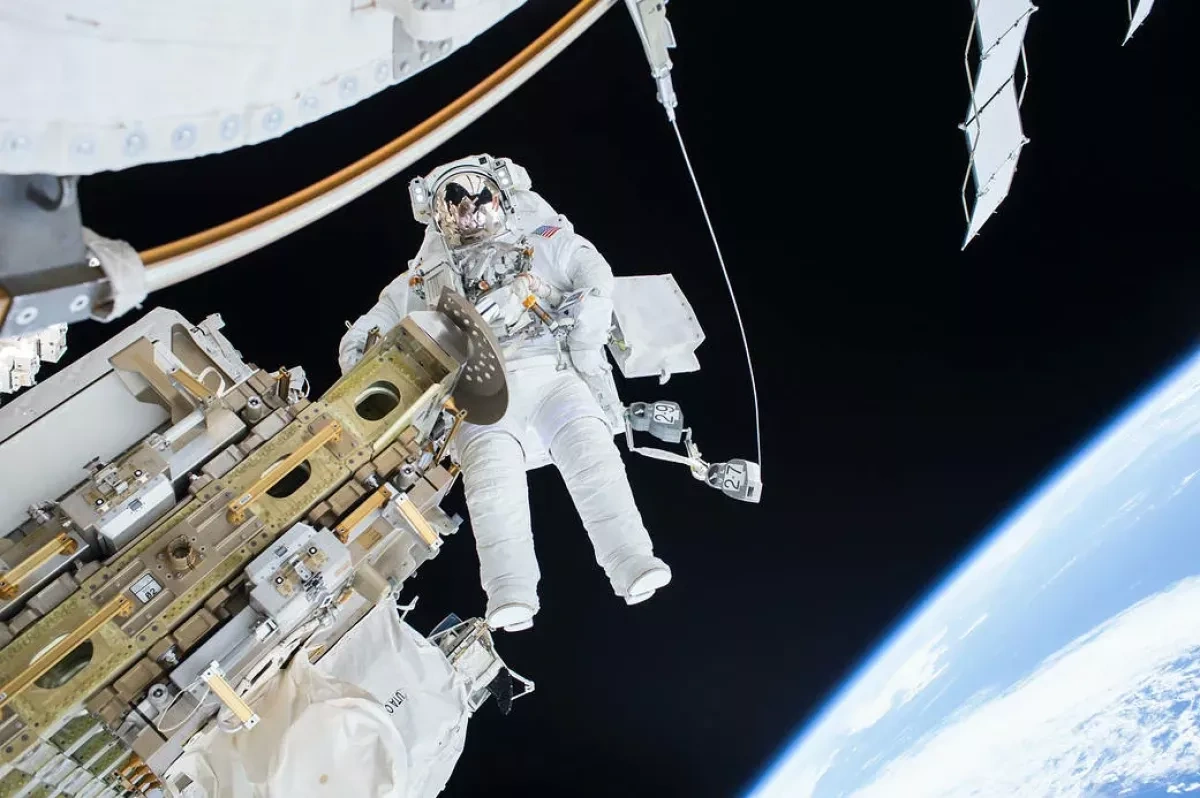 NASA astronauts begin spacewalk outside International Space Station