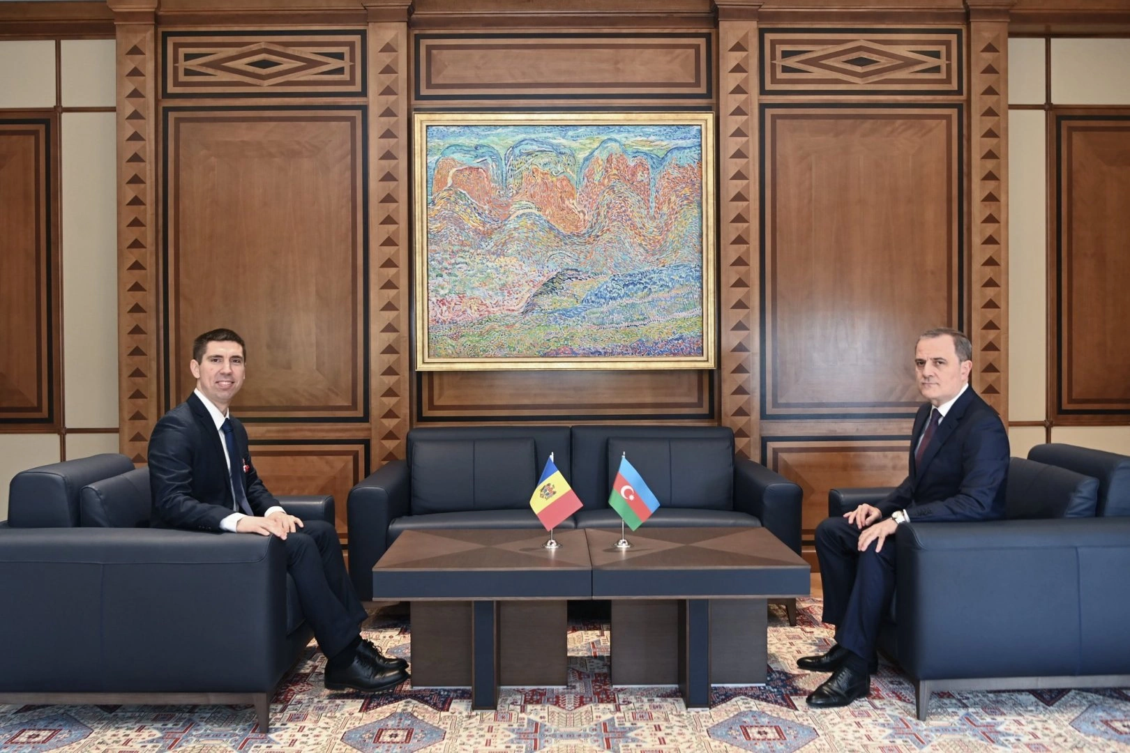 Baku hosts meeting of Azerbaijani and Moldovan foreign ministers (PHOTO)