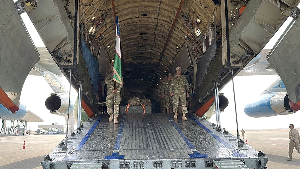 Uzbek delegation arrives in Azerbaijan for “Power of Unity – 2026” drill (PHOTO/VIDEO)