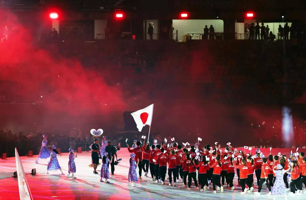 More than 17,000 athletes descend on Japan for Asian Games opening