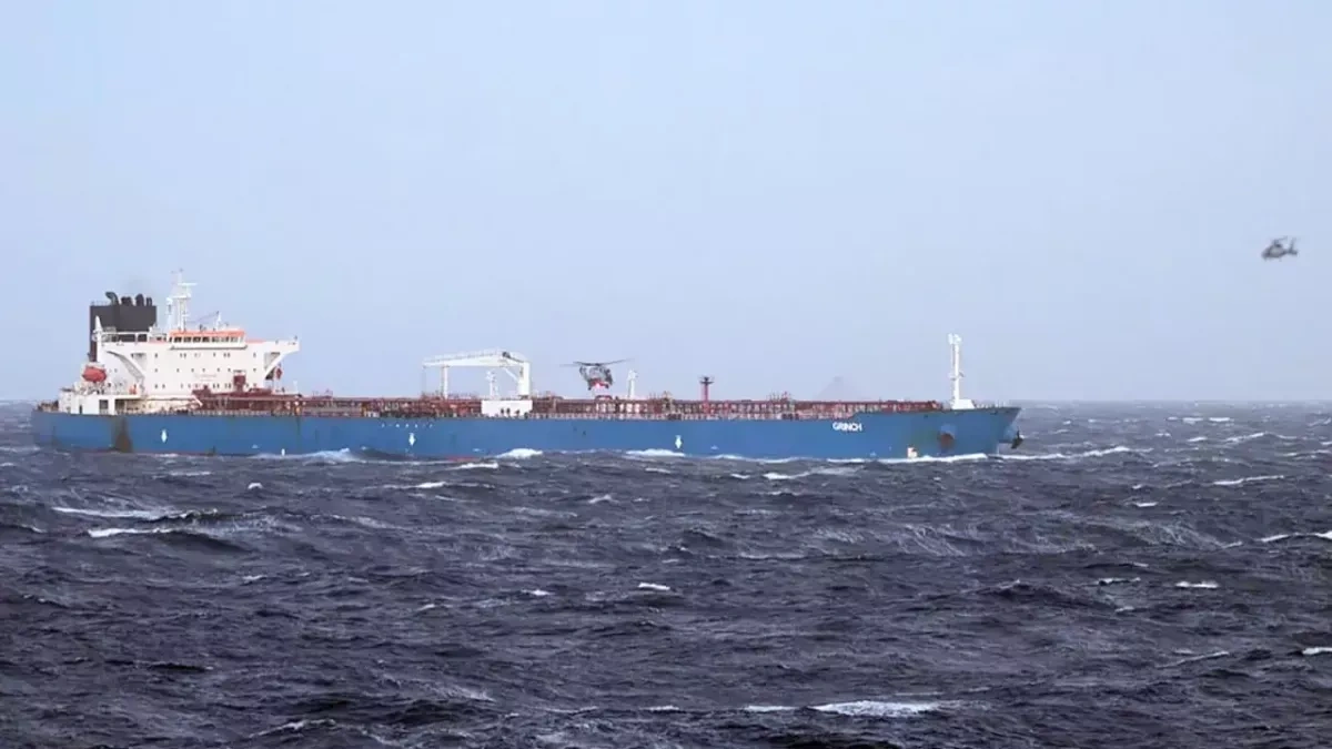 French Navy escorts detained tanker Grinch to Port of Marseille for investigation