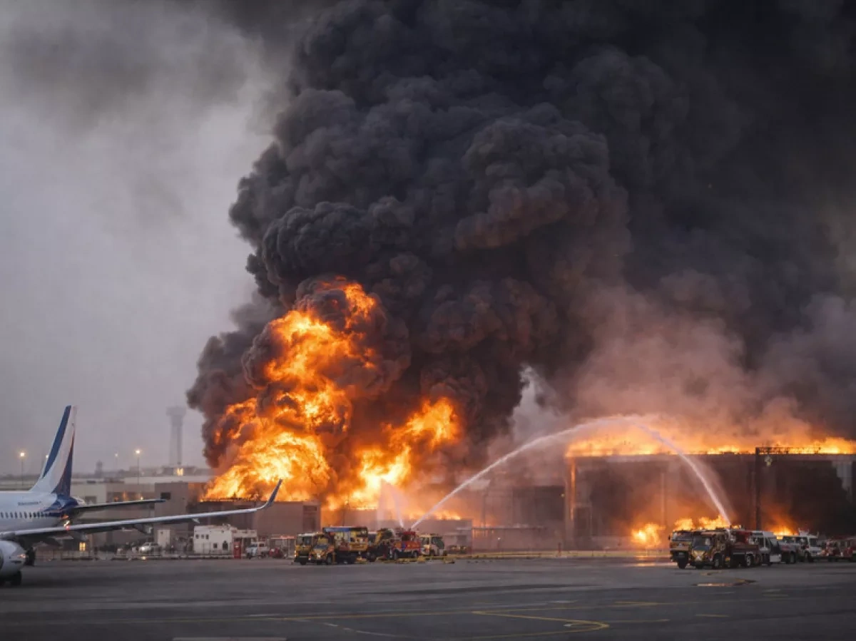 Kuwait accuses Iran of drone strike on airport fuel facilities