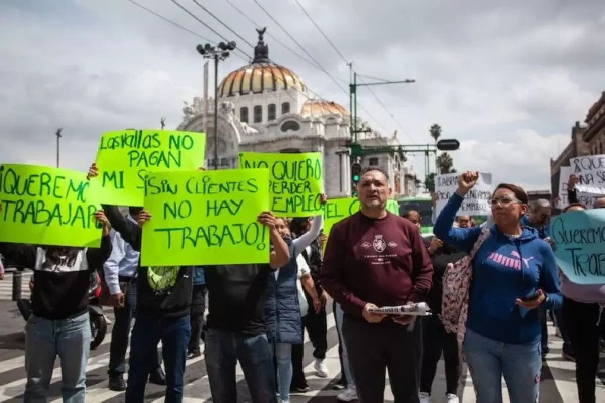 Multiple protest marches planned at Mexico City stadium on World Cup opening day PHOTO