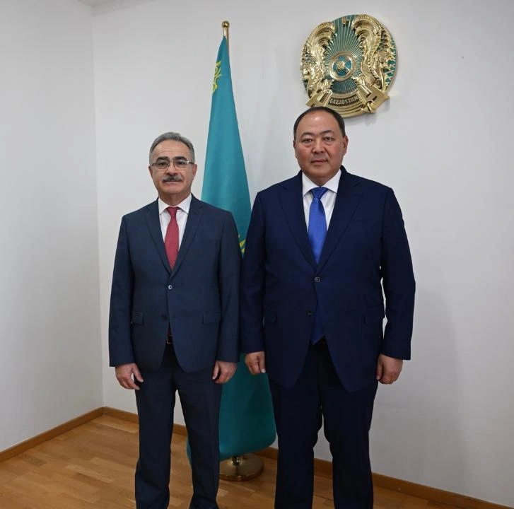 Kazakhstan's Deputy FM receives credentials from Azerbaijan's ambassador