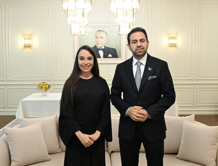 Heydar Aliyev Foundation VP Leyla Aliyeva and Secretary-General of Muslim Council of Elders discuss cooperation (PHOTO)
